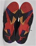 Michael Jordan 1992 Chicago Bulls Game Used NBA Playoffs Nike VII Shoes w/Sports Investors LOA