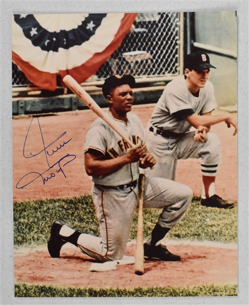 Willie Mays Autographed 8x10 Photo