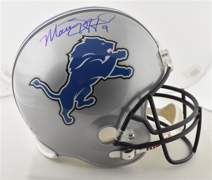 Matthew Stafford Autographed Detroit Lions Full Size Replica Helmet