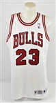 Michael Jordan 1995-96 Chicago Bulls Professional Model Home White Jersey