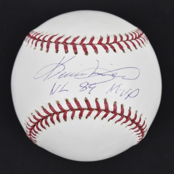 Kevin Mitchell Autographed & Inscribed Baseball