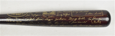 Hall of Fame Class of 2001 Commemorative Brown Trophy Bat w/Kirby Puckett 