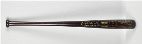 Hall of Fame Class of 2001 Commemorative Brown Trophy Bat w/Kirby Puckett 