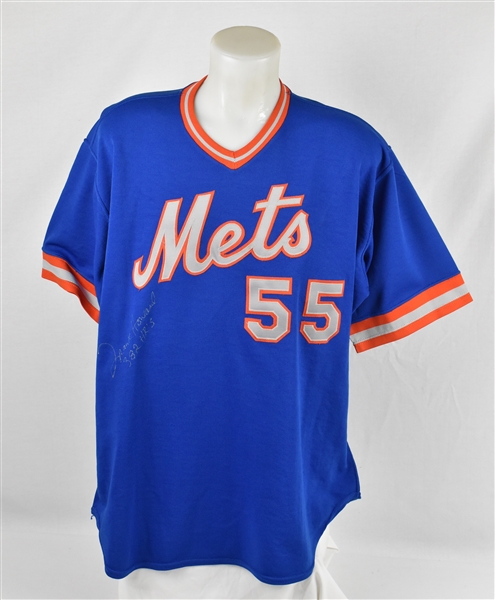 Frank Howard 1984 New York Mets Game Used & Autographed Coaches Jersey