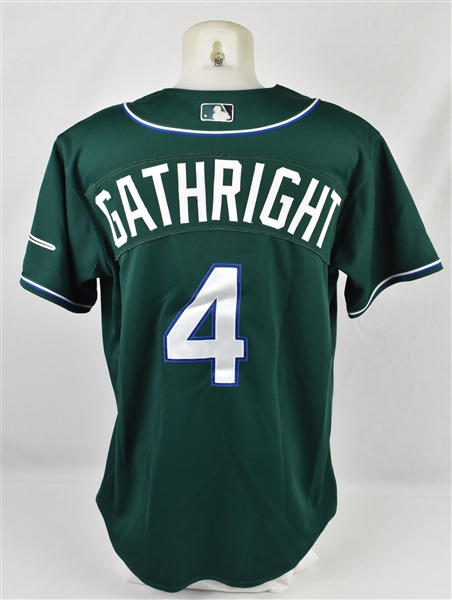 Joey Gathright 2006 Tampa Bay Rays Game Used Jersey