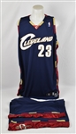 LeBron James 2008-09 Cleveland Cavaliers Game Used Jersey & Shorts w/Dave Miedema LOA