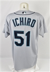 Ichiro Suzuki 2003 Seattle Mariners Game Used Jersey w/Dave Miedema LOA