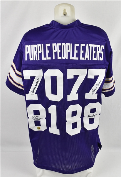 Purple People Eaters Autographed Minnesota Vikings Jersey 2