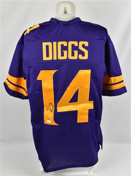 Stefon Diggs Autographed Minnesota Vikings Home Color Rush Jersey