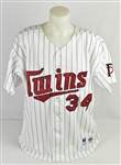Kirby Puckett 1994 Minnesota Twins Game Used Jersey w/125th Anniversary Patch