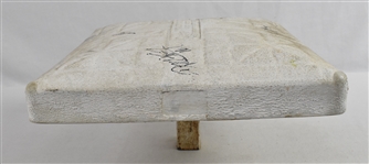 Minnesota Twins Game Used & Autographed Base