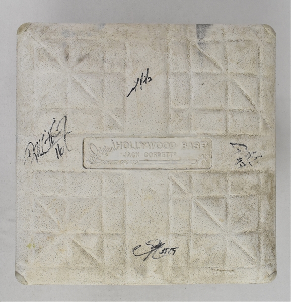 Minnesota Twins Game Used & Autographed Base