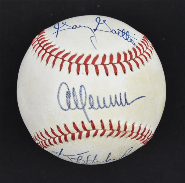 Minnesota Twins Autographed Triple Play Baseball