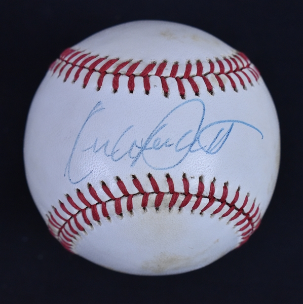 Kirby Puckett RARE Autographed 1984 Rookie Single Signed Baseball
