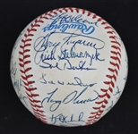 Minnesota Twins 1987 Team Signed Baseball 