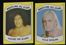 Rare 1982 Wrestling All-Stars Series A Complete Set w/Andre The Giant Hulk Hogan & Ric Flair