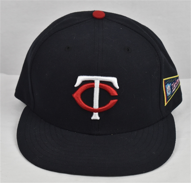 Eddie Rosario 2015 Minnesota Twins Game Used Rookie Hat
