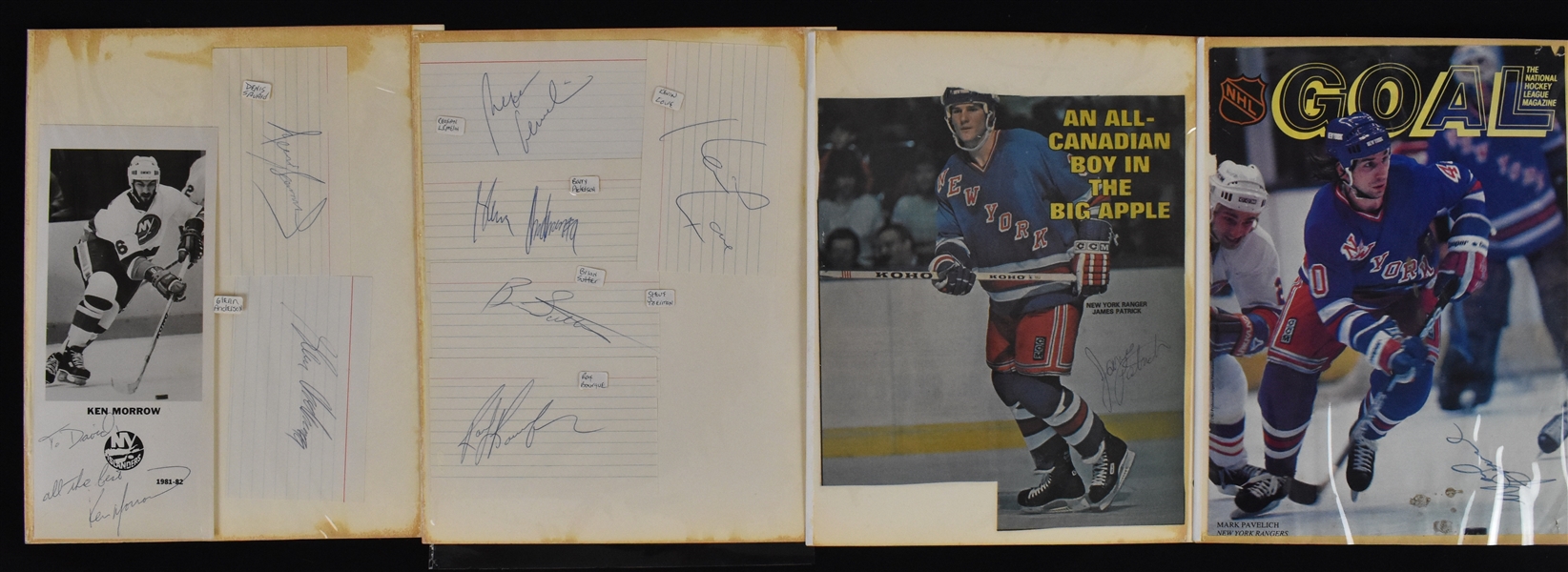 Hockey Autograph Collection