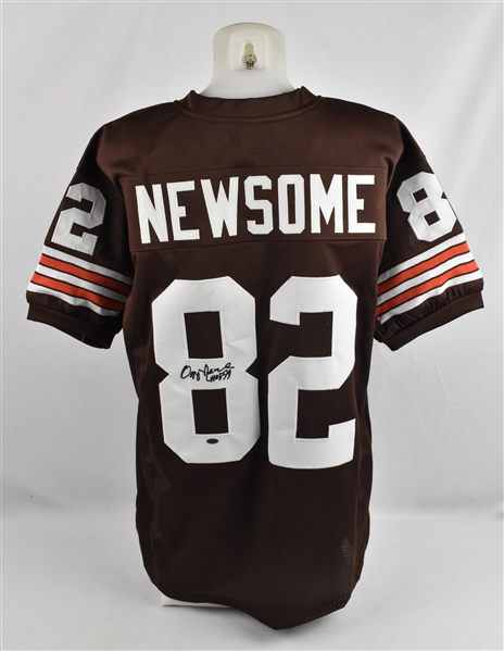 Ozzie Newsome Cleveland Browns Autographed Jersey