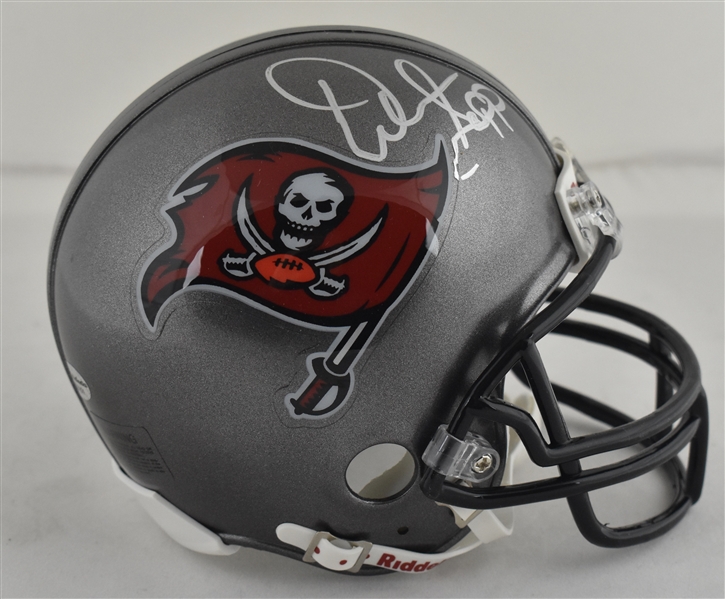 Warren Sapp Tampa Bay Buccaneers Autographed Mini Helmet