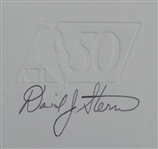 NBA 50 Greatest Players Autographed Lithograph w/49 Signatures 