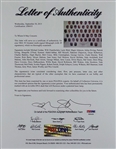 NBA 50 Greatest Players Autographed Lithograph w/49 Signatures 