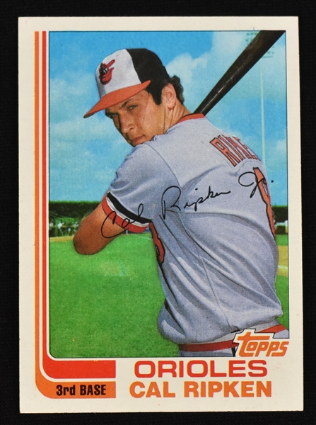 Vintage 1982 Topps Traded Baseball Card Set w/Cal Ripken Jr. Rookie Card