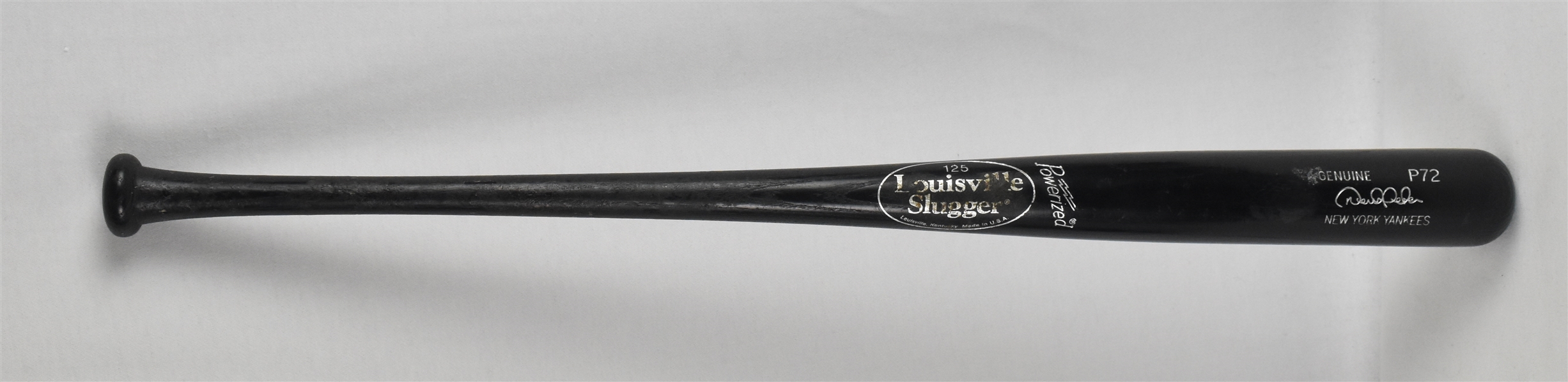 Derek Jeter 2010 New York Yankees Game Used Baseball Bat MEARS A8