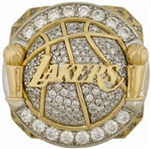 Los Angeles Lakers 2010 NBA World Championship Gold & Diamond Ring