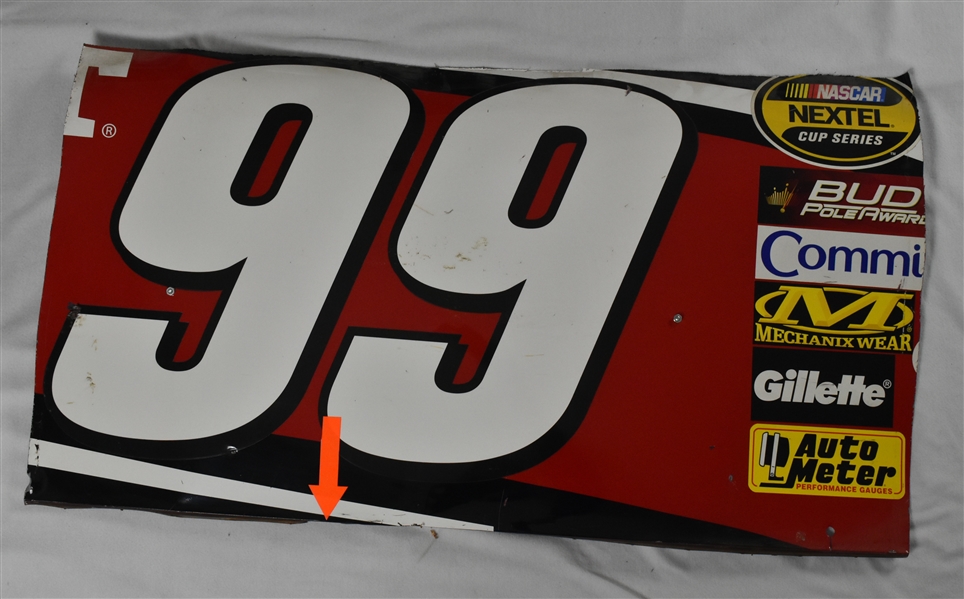 Carl Edwards 2005 Race Used Car Door 