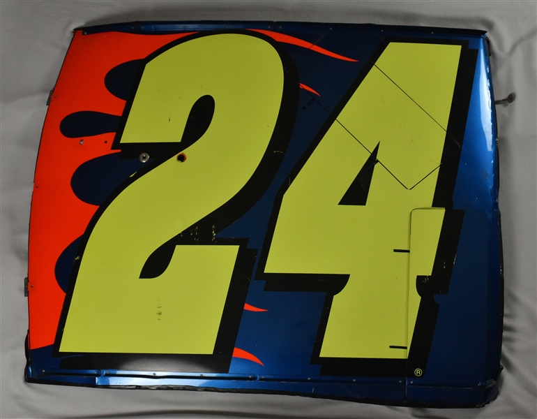 Jeff Gordon 2004 Race Used Card Roof w/Vents 