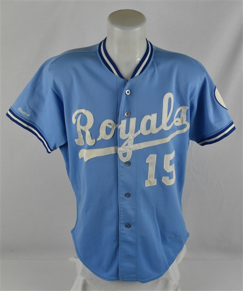 Danny Jackson 1987 Kansas City Royals #15 Game Used Jersey