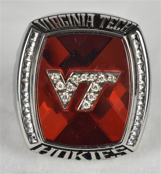 Virginia Tech Hokies 2018 Military Bowl Ring