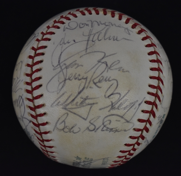 Team Signed 1978 American League All-Star Game Baseball