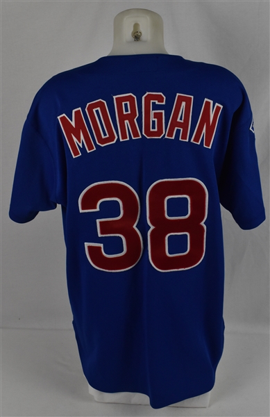Mike Morgan 1998 Chicago Cubs Game Used Jersey w/Harry Caray 