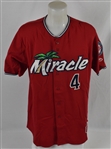 Byron Buxton 2014 Game Used Fort Myers Miracle ML Alternate Red Jersey w/Team LOA