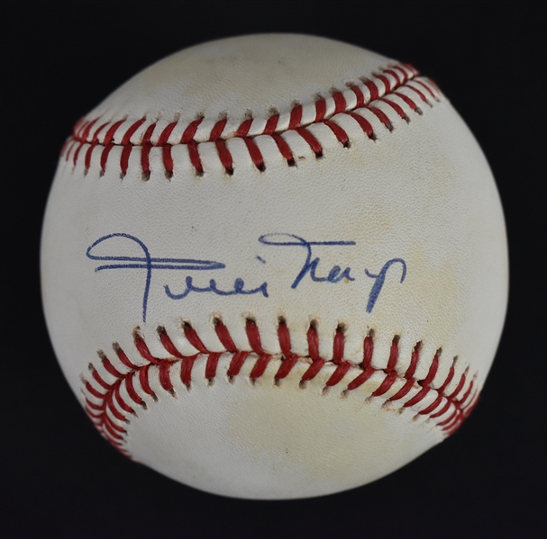 Willie Mays Autographed Baseball