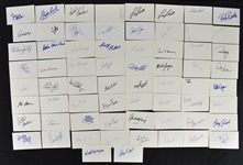 PGA Lot of 65 Autographed Cut Signatures