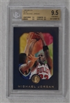 Michael Jordan 1995-96 E-XL Blue #10 BGS 9.5 Gem Mint