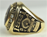 Minnesota Twins 1991 World Series Championship 10k Gold & Diamond Ring