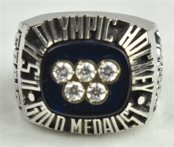 Jim Craig Team USA Hockey 1980 Olympic Ring 