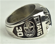 Jim Craig Team USA Hockey 1980 Olympic Ring 