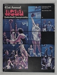 Vintage 1979 NCAA Basketball Championship Program Bird vs. Magic