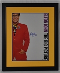 Elton John RARE Autographed Full Size Poster