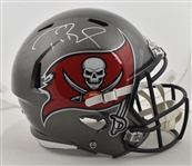 Tom Brady Autographed Tampa Bay Buccaneers Super Bowl LV Full Size Helmet