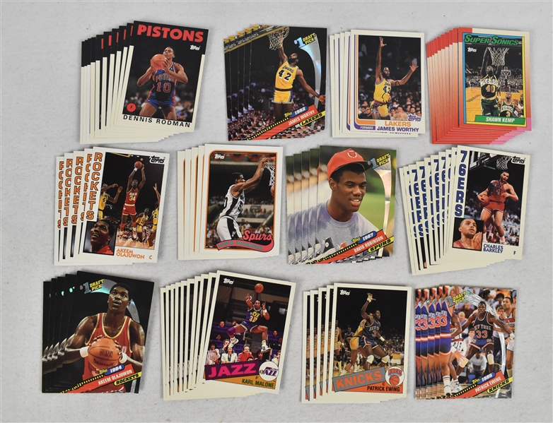 Collection of 80 Topps Archives Basketball Cards