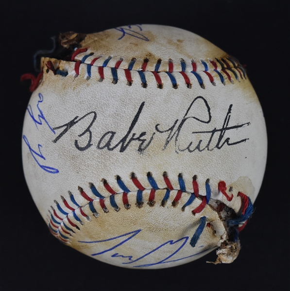 "The Sandlot" Movie Autographed Prop Baseball w/6 Signatures