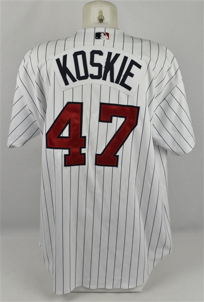 Corey Koskie 2003 Minnesota Twins Game Used Jersey