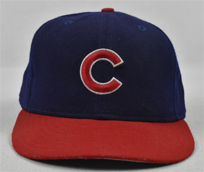 Mark Grace c. 1994-96 Chicago Cubs Game Used Hat 