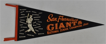 San Francisco Giants 1965 National League Championship Pennant